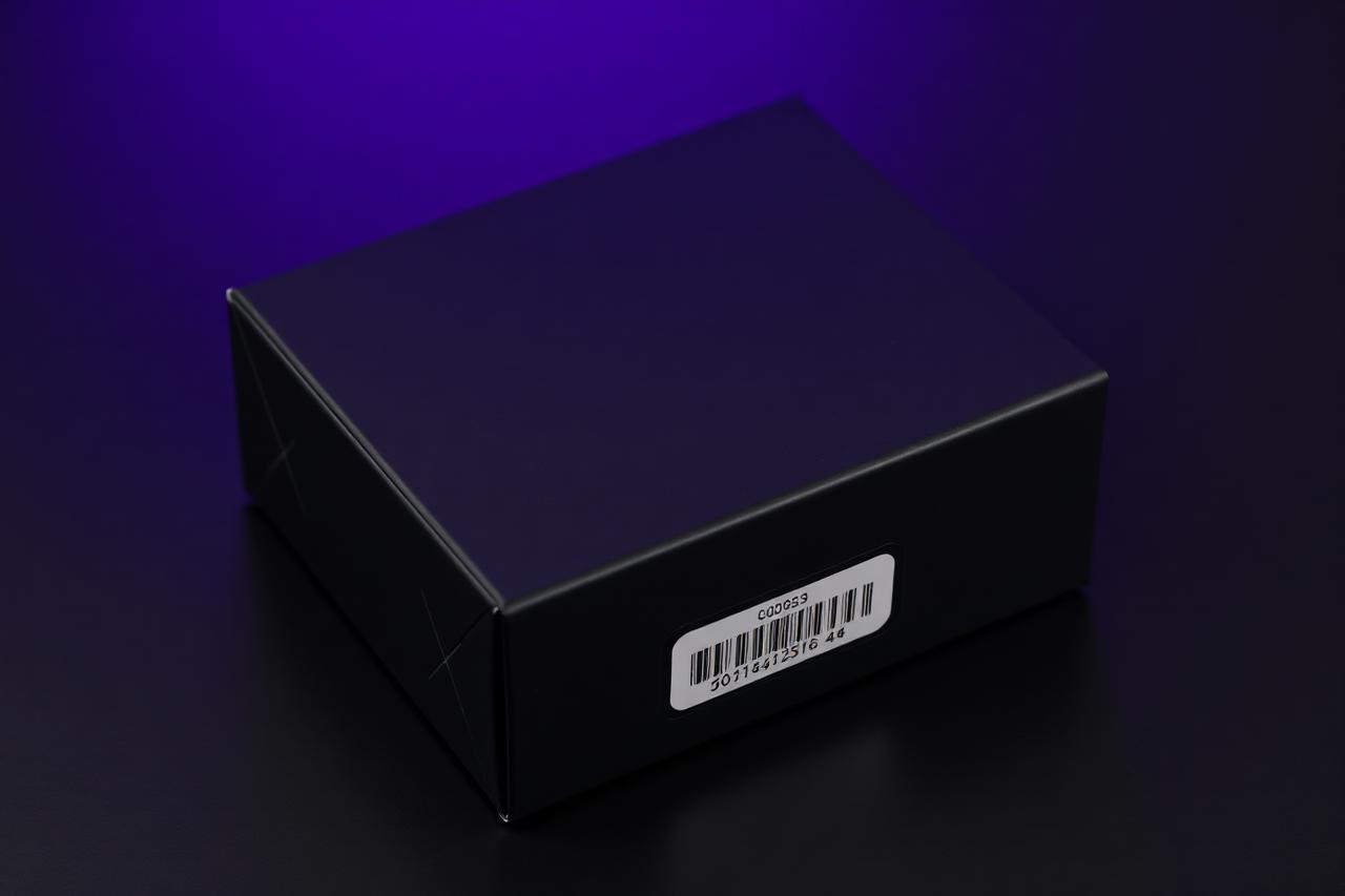 Sealed Boutiq V5 box packaging with authentication sticker and batch code panel