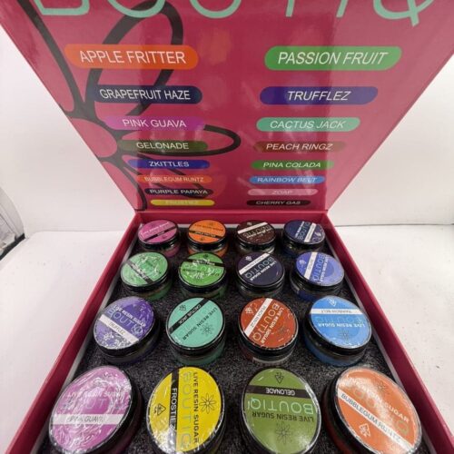 BOUTIQ CONCENTRATE WAX PREMIUM LIVE RESIN SUGAR MIXED VARIETY - Boutiq switch — Boutiq V5 vape