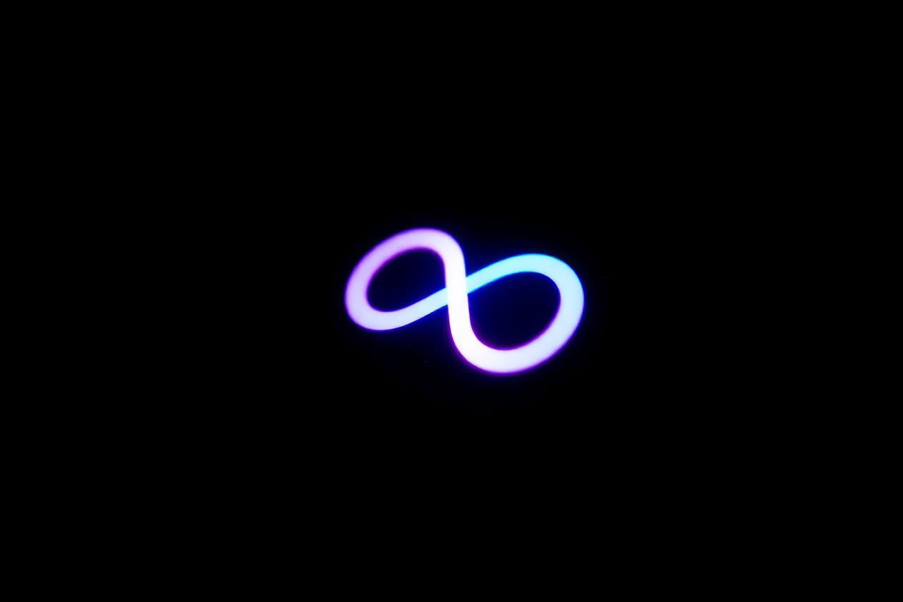 Boutiq V5 screen lit up in Infinity Mode blending all three chambers simultaneously