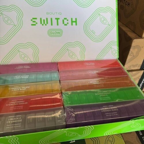 New Boutiq Switch Disposable V4-Glow - Boutiq switch — Boutiq V5 vape