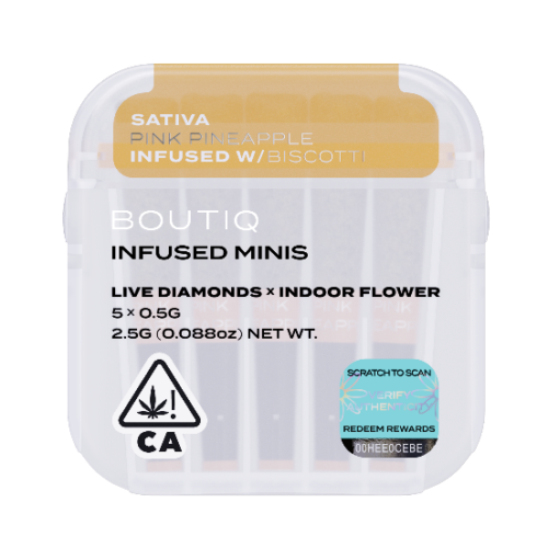 Pink Pineapple x Biscotti - Boutiq switch — Boutiq V5 vape