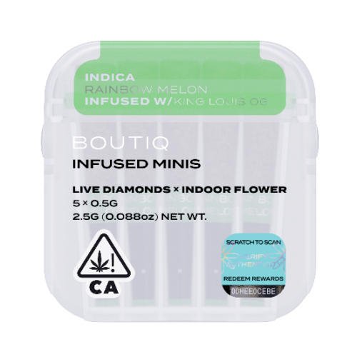Rainbow Melon & King Louis OG - Boutiq switch — Boutiq V5 vape